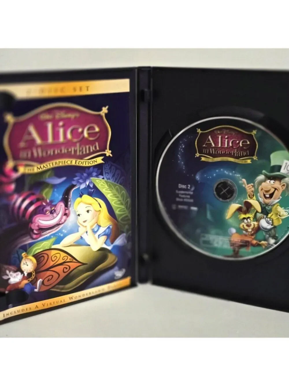 Disc #2 ONLY Alice in Wonderland DVD 2004 The Masterpiece Edition